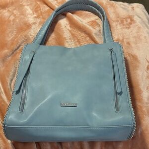 Max Studio Blue-Gray Shoulder Bag